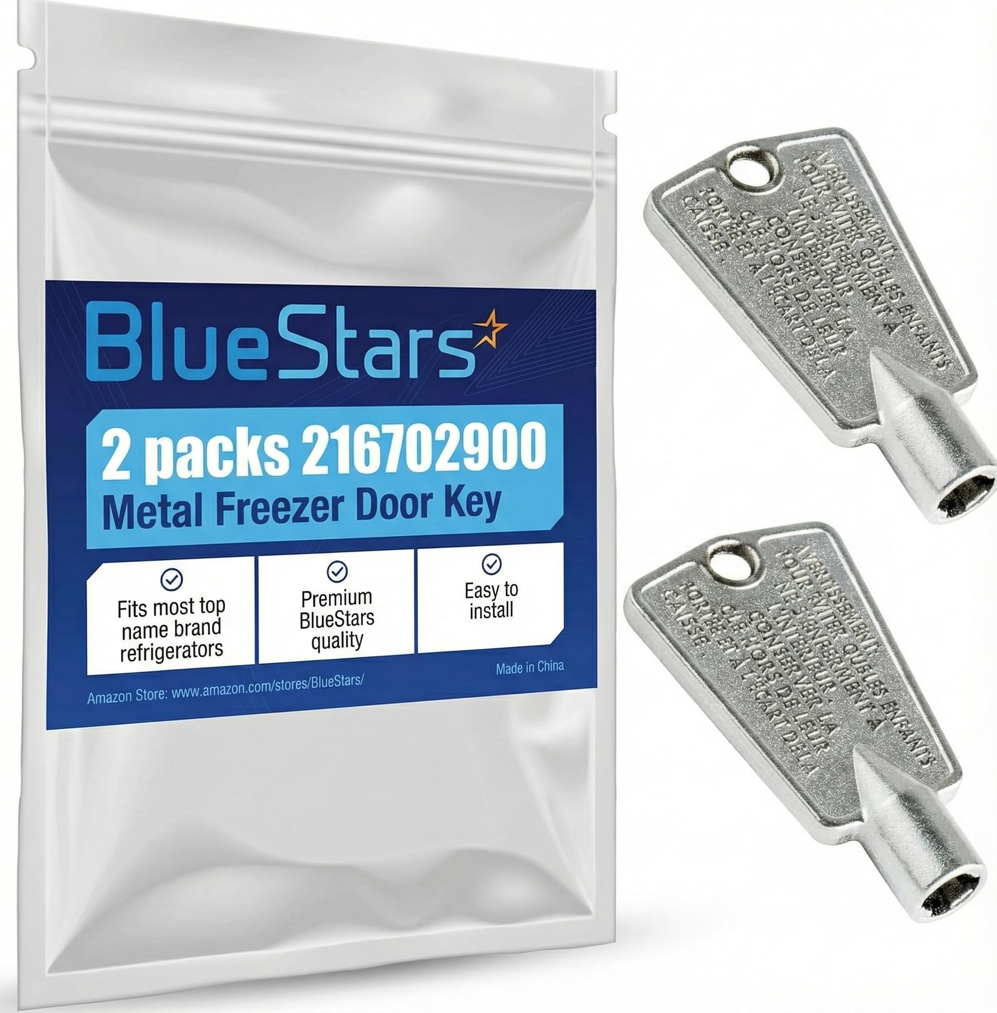 Amazon.com: BlueStars Unbreakable 216702900 Freezer Door Key